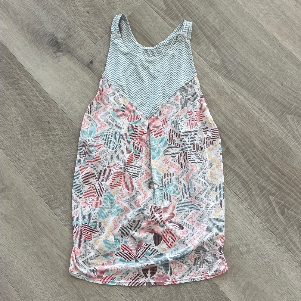Prana Valentina Racer‎ Open Back Tank Size M
